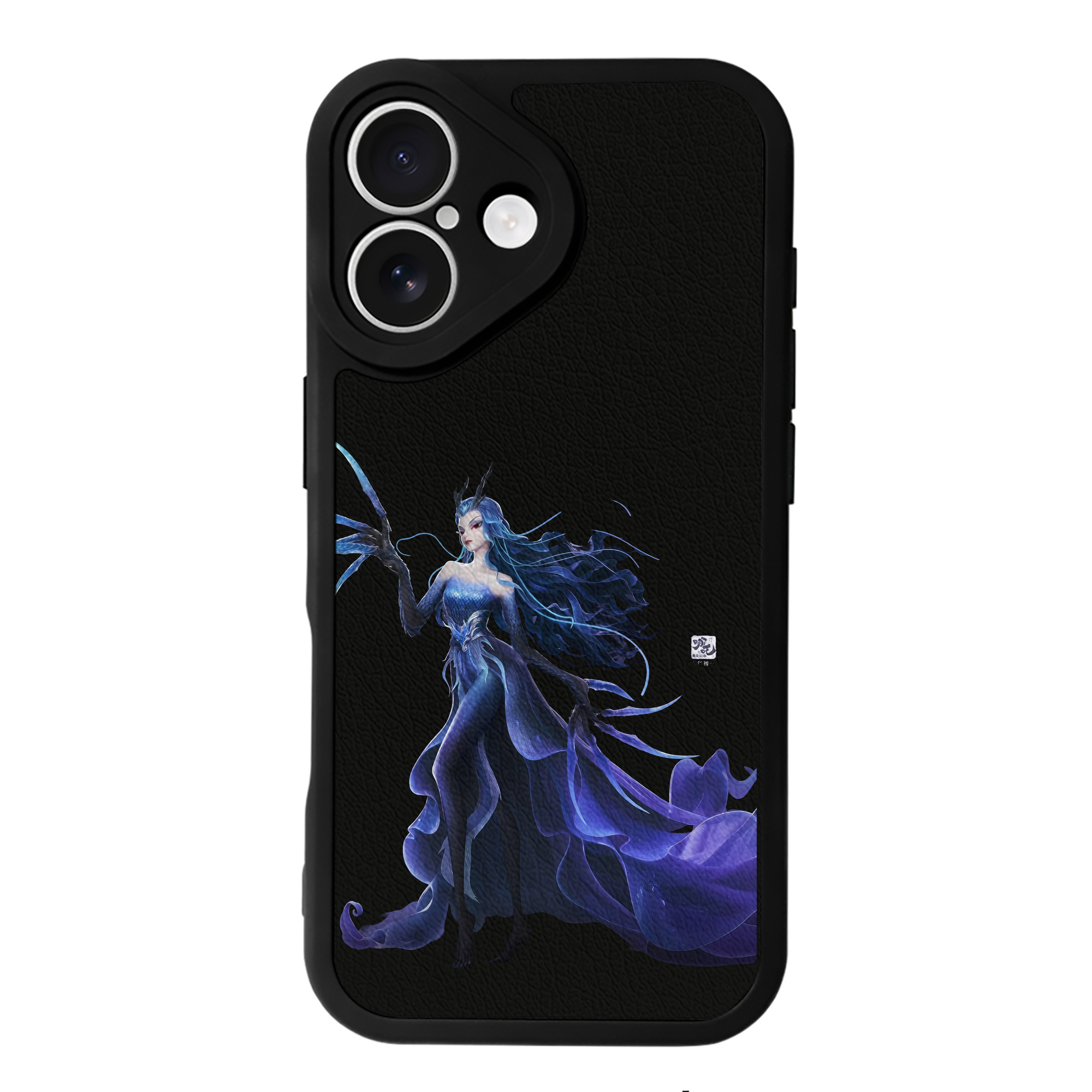 （画像用） Ne Zha 2 ナタ 魔童の大暴れ 【iPhone 16シリーズ対応】シリコンスマホケース（レザー調） 材質：シリコン